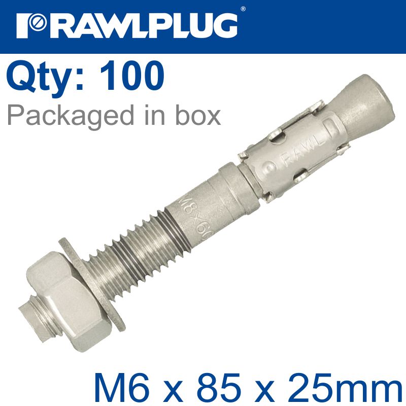 rawlplug-througbolt-ss-m6x85x25mm-x100--box-raw-r-xptiia4-06085-25-1