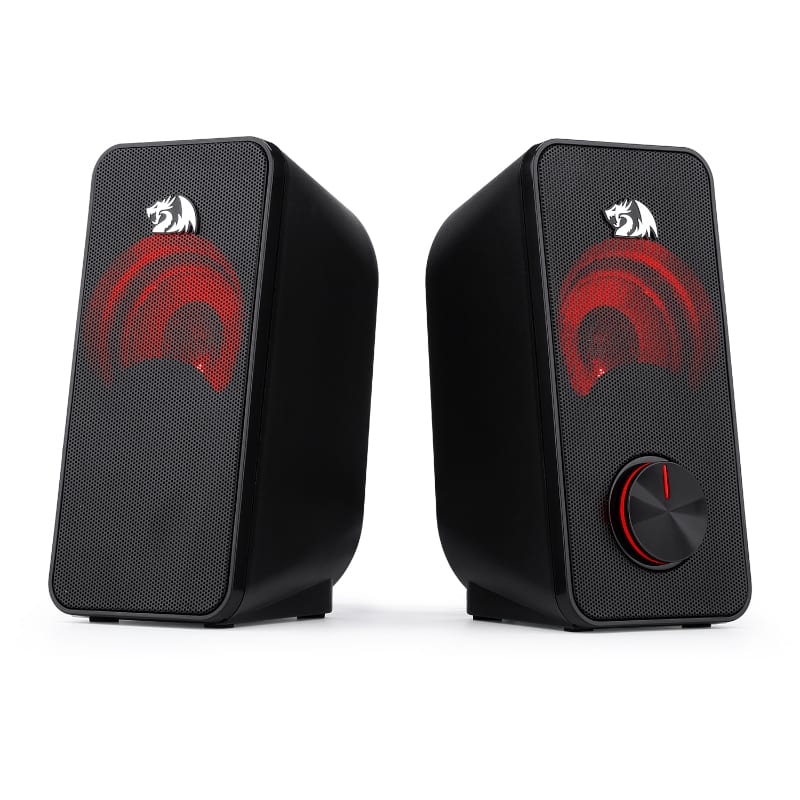 redragon-2.0-satellite-speakers-stentor-2x3w-red-led-3.5mm---black-2-image