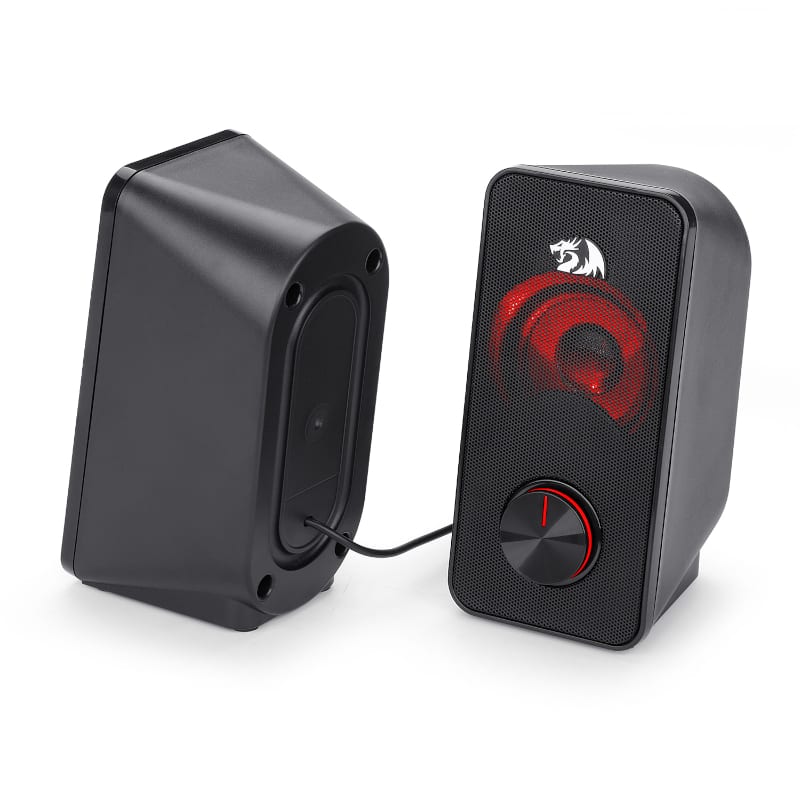 redragon-2.0-satellite-speakers-stentor-2x3w-red-led-3.5mm---black-5-image