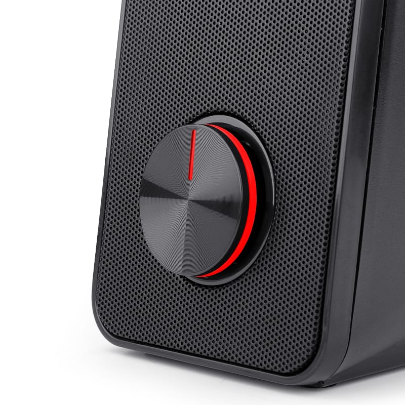 redragon-2.0-satellite-speakers-stentor-2x3w-red-led-3.5mm---black-7-image