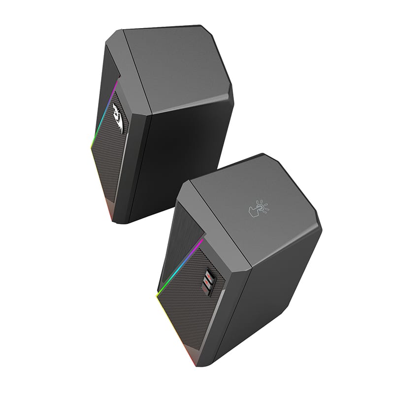 redragon-2.0-satellite-speaker-anvil-2-x-3w-rgb-usb|aux-gaming-speaker---black-3-image