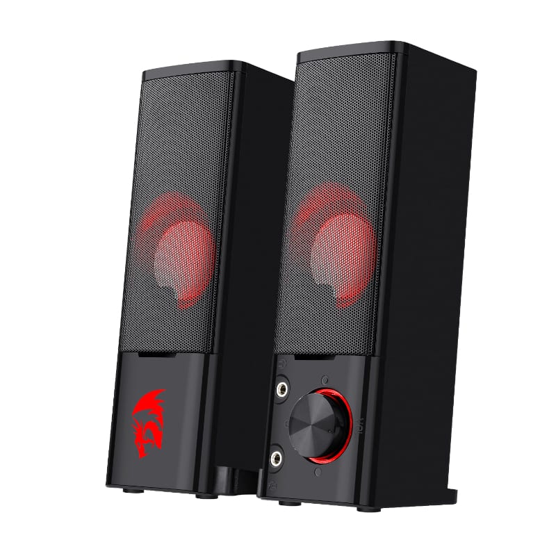 redragon-2.0-sound-bar-orpheus-2x3w-3.5mm-red-led-gaming-speaker---black-2-image