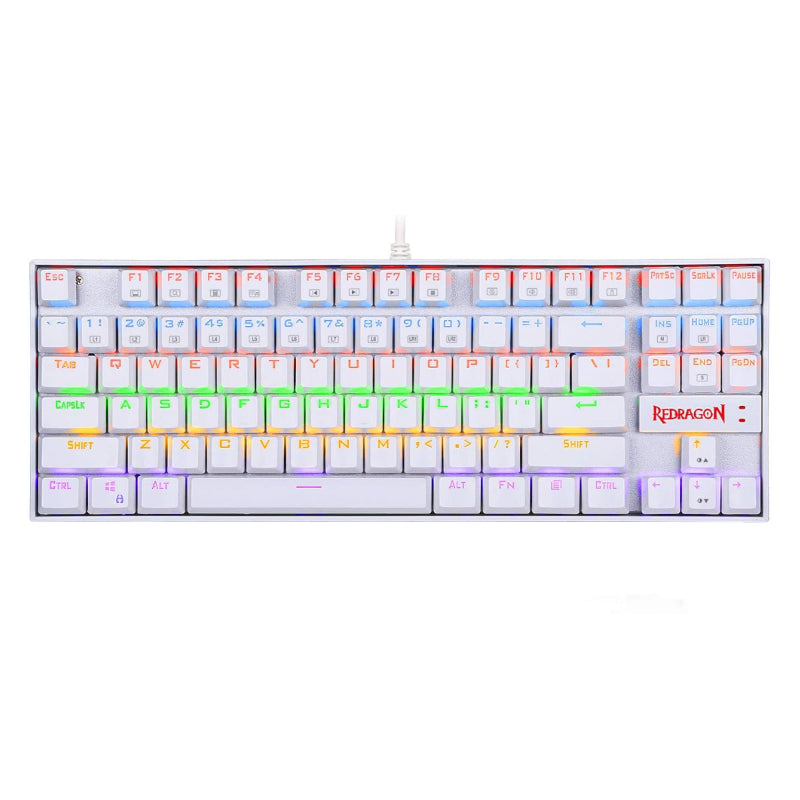 redragon-kumara-mechanical-87-key|rgb-backlit-gaming-keyboard---white-1-image