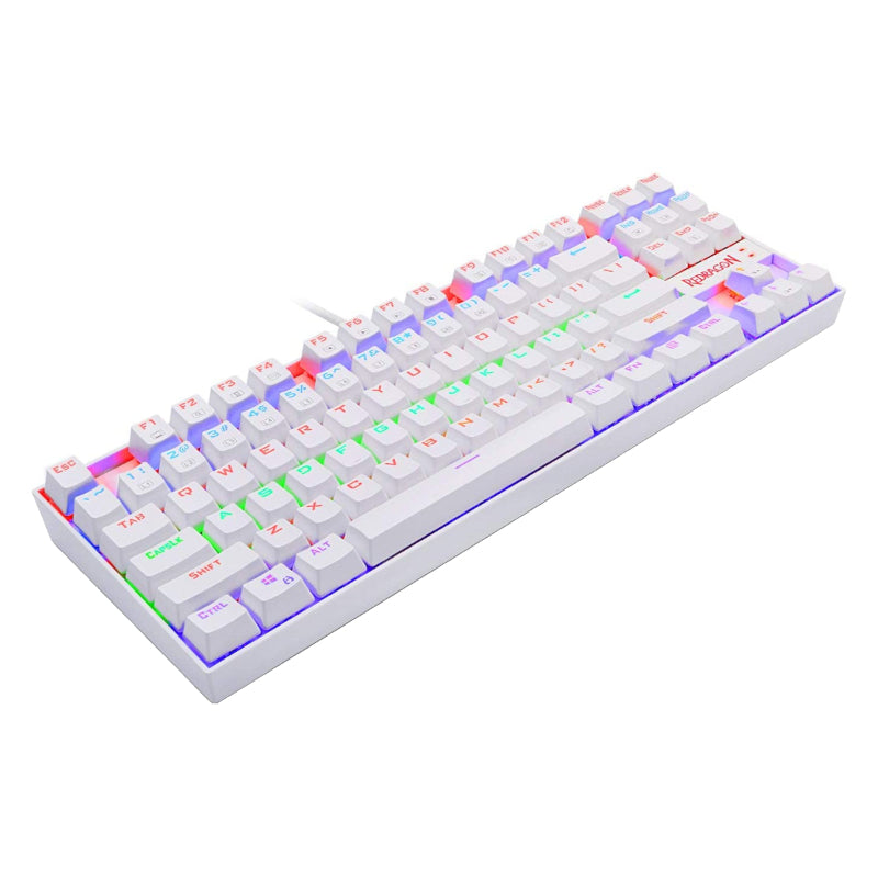 redragon-kumara-mechanical-87-key|rgb-backlit-gaming-keyboard---white-4-image