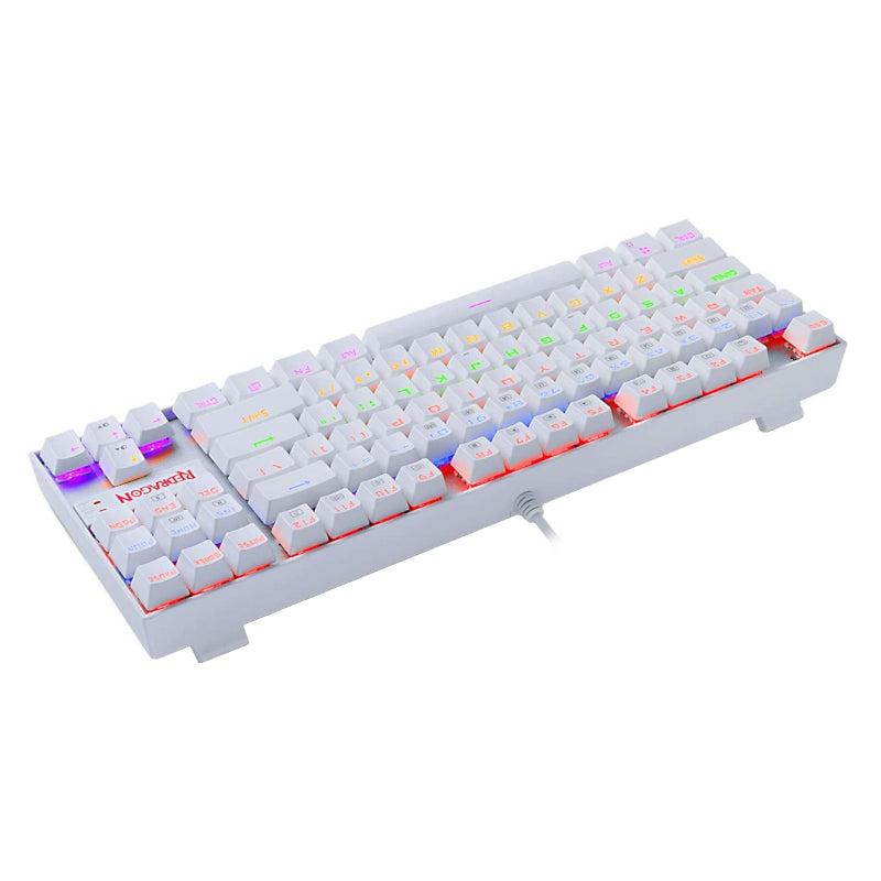 redragon-kumara-mechanical-87-key|rgb-backlit-gaming-keyboard---white-5-image