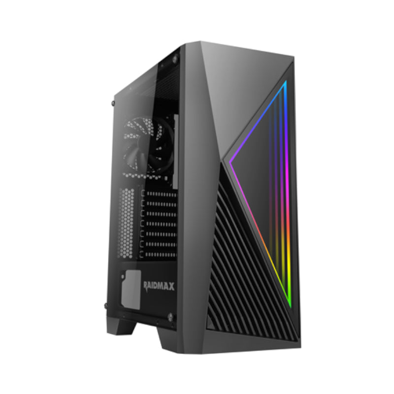 raidmax-s811tbf-atx|micro-atx|itx-argb-mid-tower-gaming-chassis---black-1-image