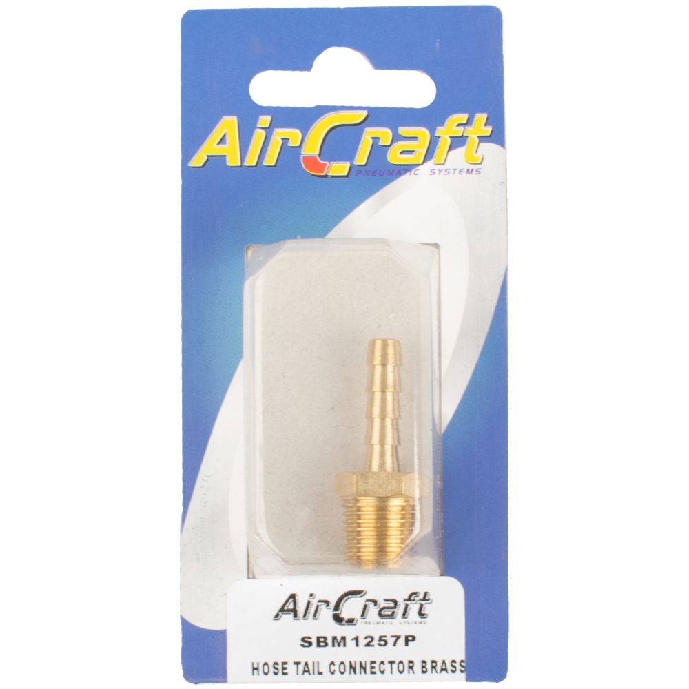 aircraft-hose-tail-connector-brass-1/4m-x-6mm-1pc-pack-sbm1257p-1