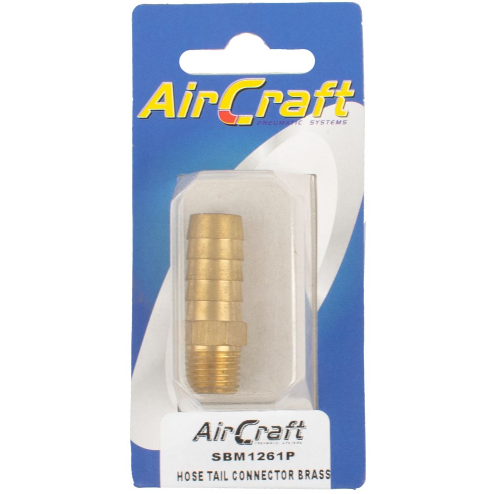 aircraft-hose-tail-connector-brass-1/4m-x-13mm-1pc-pack-sbm1261p-1