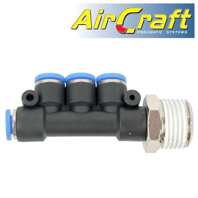 aircraft-pu-hose-fitting-manifold-4-x-6mm-port-x-1/2'm-sg-apkd06-04-1