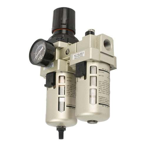 aircraft-filter-/-regulator-/-lubricator-1/2'-with-auto-drain-(hec4010-04d)-sg-frl200-2-1