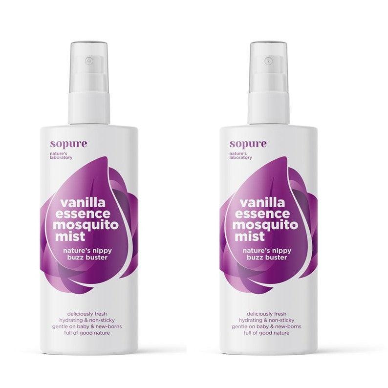 SoPure Vanilla Essence Mosquito Mist 100ml (2 PACK) - 4aKid