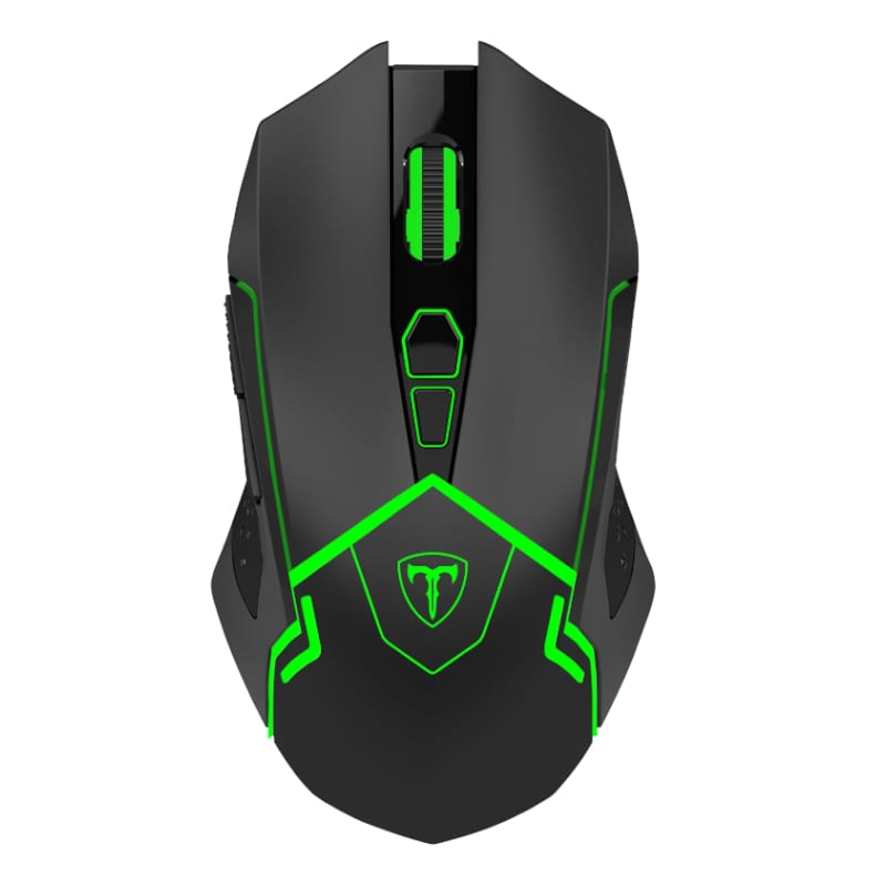 t-dagger-aircraftman-2400dpi-8-button|ambi-design|green-backlit-gaming-mouse---black-1-image