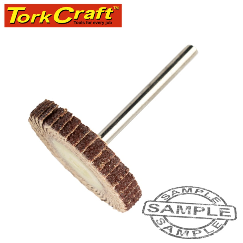 tork-craft-mini-flap-wheel-29.5-x-5-x3.2mm-shank-120g-tc08440-1