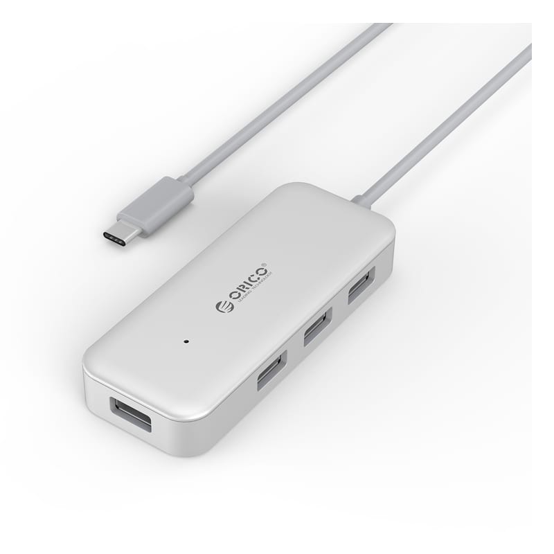orico-4-port-usb-c-to-4xusb3.0-hub---silver-3-image