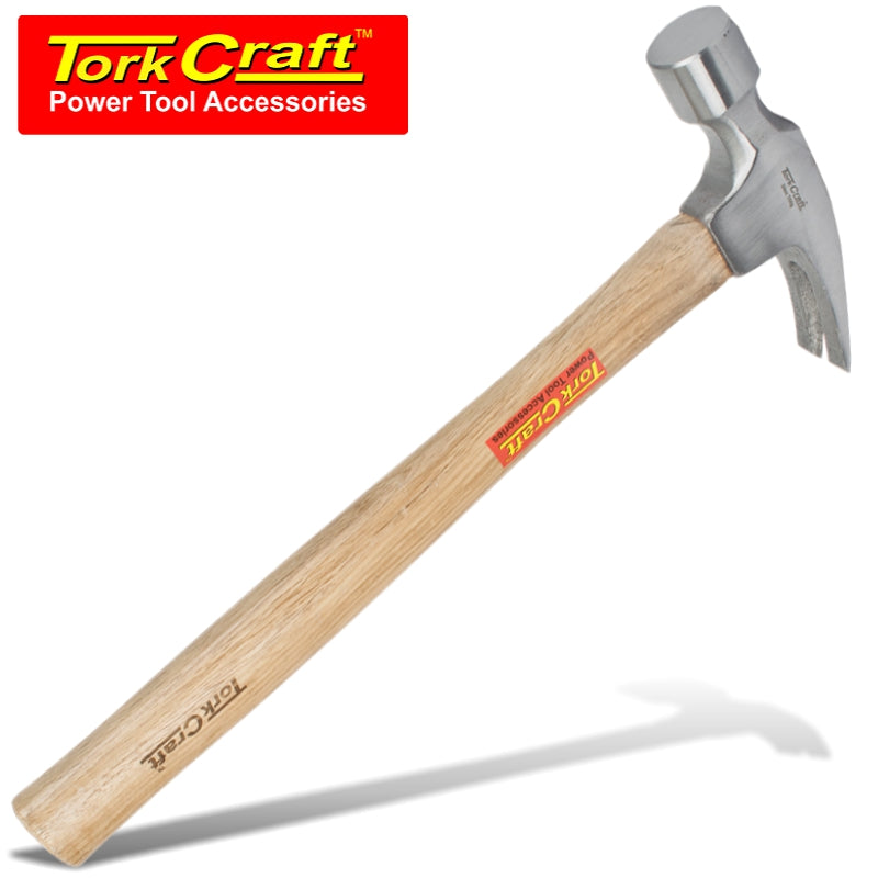 tork-craft-hammer-claw-700g-(24oz)-wooden-handle-280mm-&-full-pol-head-tc605700-1