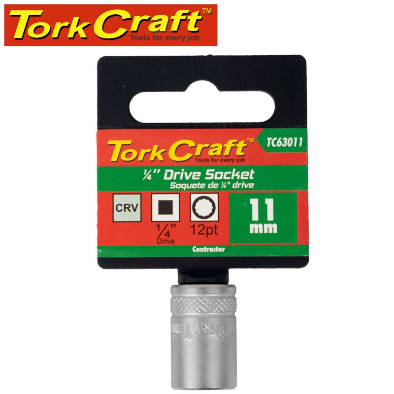 tork-craft-socket-11mm-1/4'-drive-crv-12point-tc63011-3
