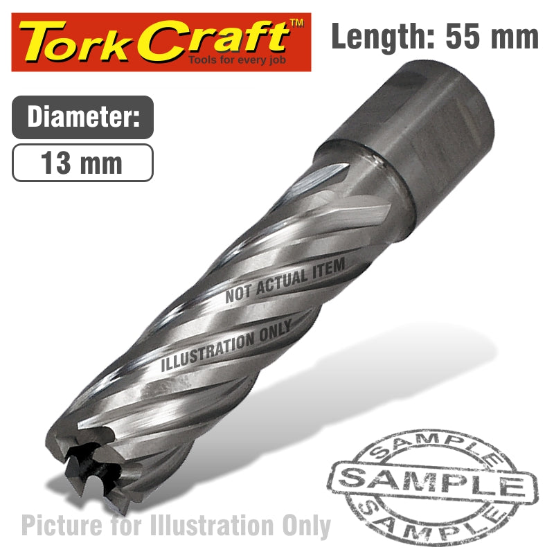 tork-craft-annular-hole-cutter-hss-13-x-55mm-broach-slugger-bit-tcac013-2-1