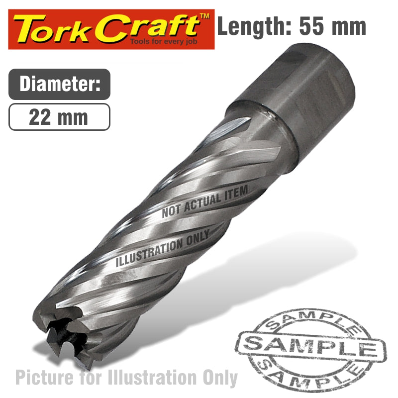 tork-craft-annular-hole-cutter-hss-22-x-55mm-broach-slugger-bit-tcac022-2-1