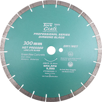 tork-craft-diamond-blade-300-x-25.4mm-green-/-new-concrete-hot-pressed-segmented-tcdb20300-11-1