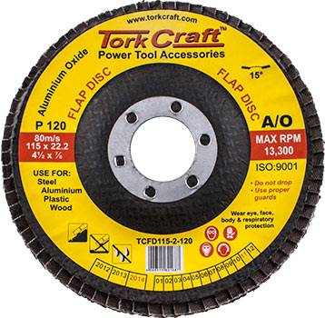tork-craft-flap-disc-115mm-15-deg.angle-120grit-a/o-tcfd115-2-120-1