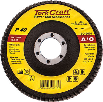 tork-craft-flap-disc-115mm-15-deg.angle-40grit-a/o-tcfd115-2-40-1