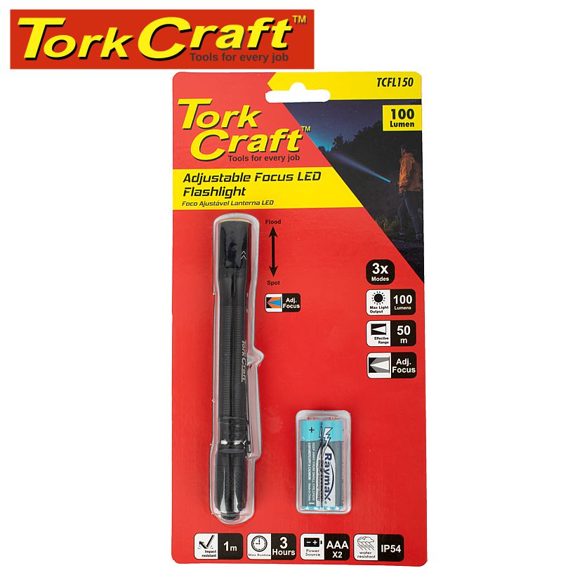 tork-craft-torch-led-alum-focus-adj-100lm-blk-use-2-x-aaa-bat-2-mode-flash-light-tcfl150-1