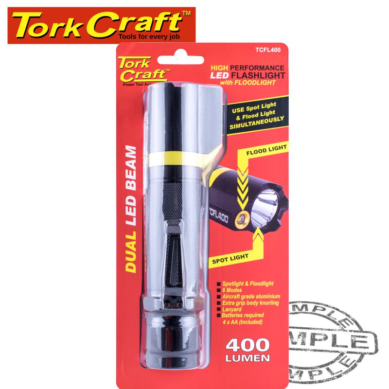 tork-craft-torch-led-alum.-dual-beam-floodlight-400lm-blk-use-4x-aa-batteries-tcfl400-1