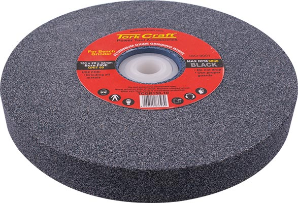 tork-craft-grinding-wheel-150x20x32mm-bore-60gr-w/bushes-for-b/g-black-tcgr150-10-1