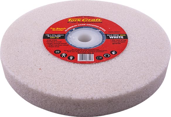 tork-craft-grinding-wheel-150x20x32mm-white-coarse-36gr-w/bushes-for-bench-grin-tcgr150-9-1