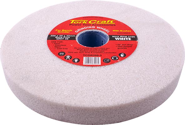 tork-craft-grinding-wheel-200x25x32mm-white-coarse-36gr-w/bushes-for-bench-grin-tcgr200-5-1