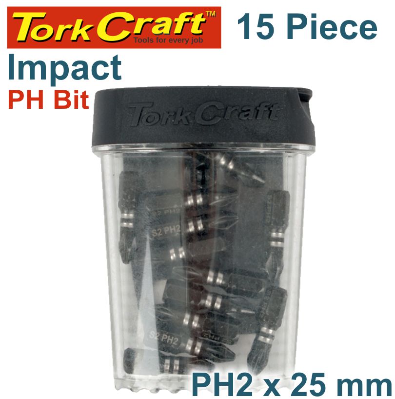 tork-craft-impact-phil.2-x-25mm-insert-bit-15pc-tic-tac-case-ph2-tciph022515-2