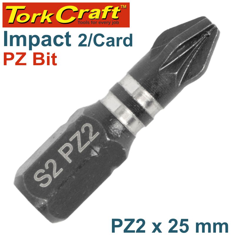 tork-craft-impact-pozi.2-x-25mm-ins.bit-2/card-pz2-tcipz0225c-1