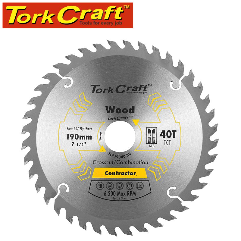 tork-craft-blade-contractor-190-x-40t-30/20/16-circular-saw-tct-tcp19040-30-3