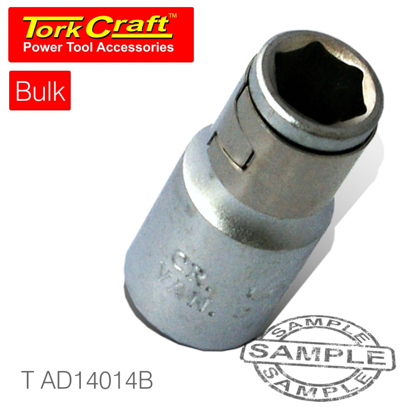 tork-craft-socket-adaptor-coupler-1/4'f-sq-x--1/4'f-hex-bulk-t-ad14014b-1