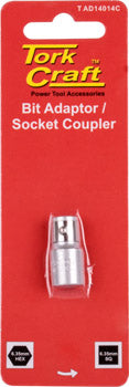 tork-craft-socket-adaptor-coupler-1/4'f-sq-x--1/4'f-hex-carded-t-ad14014c-1