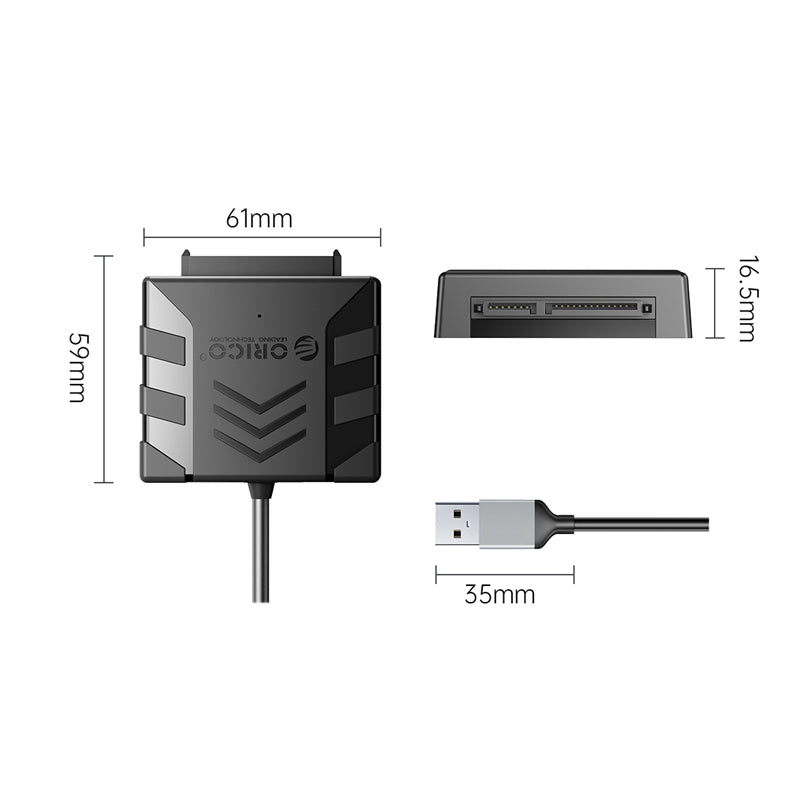 orico-usb-to-sata-adapter-|-usb-3.0-type-a-to-sata-|50cm-|-compatible-with-2.5/3.5-inch-sata-hdd,-ssd-(3.5inch-hard-disks-need-to-be-connected-to-a-power-adapter)-3-image