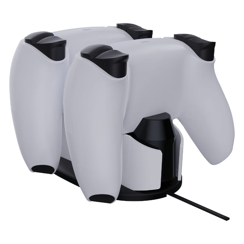 sparkfox-playstation-5-design-dual-charging-dock---white/black-5-image