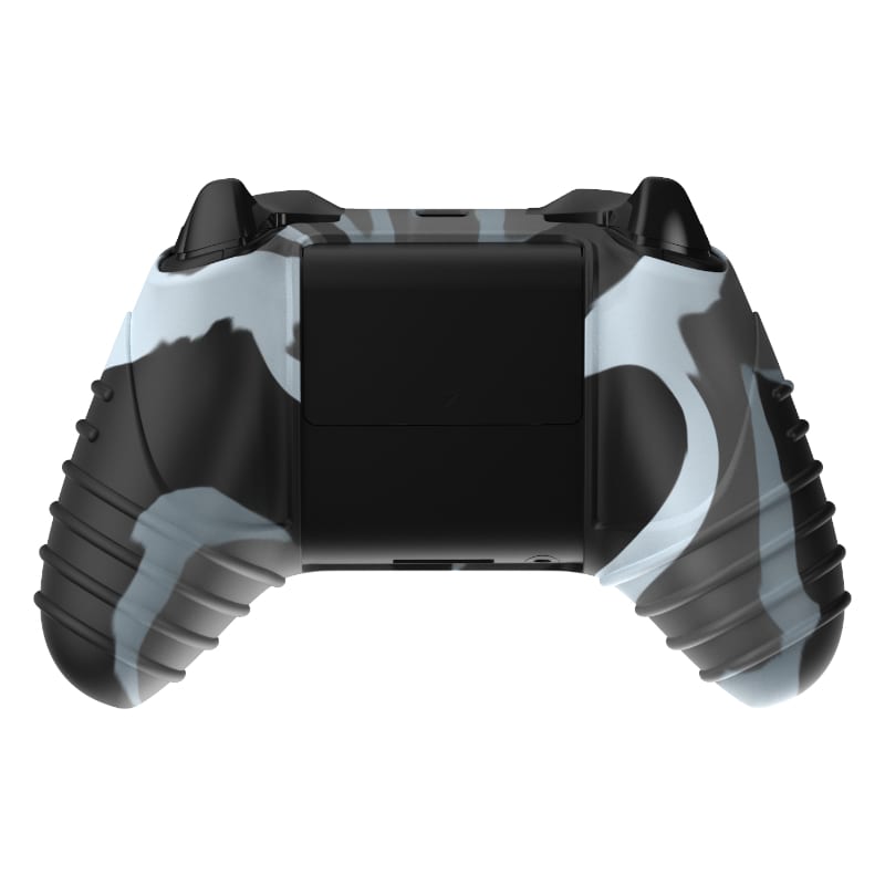 sparkfox-xbox-series-x-silicone-fps-grip-pack-skin-and-thumb-caps---camo-grey-3-image