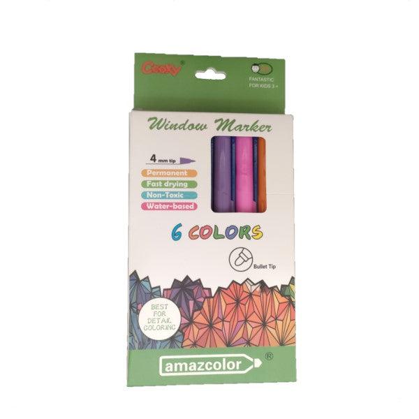 Window Markers 6pc