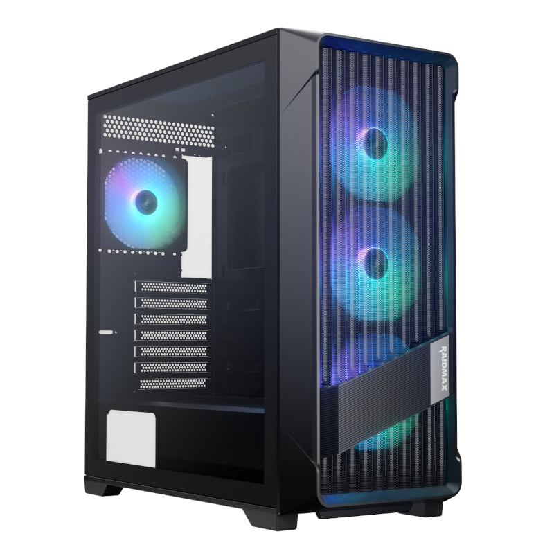 raidmax-x603tbf-atx-type-c-41cm-vga-argb-mid-tower-gaming-chassis---black-1-image