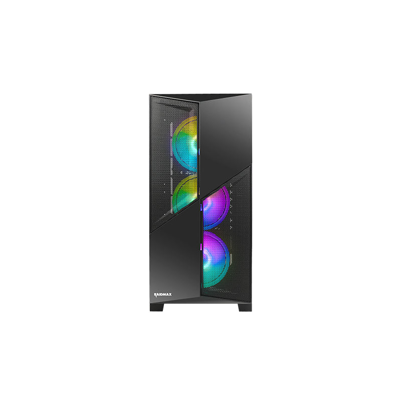 raidmax-x627tbf-atx|micro-atx|itx-argb-mid-tower-gaming-chassis---black-3-image