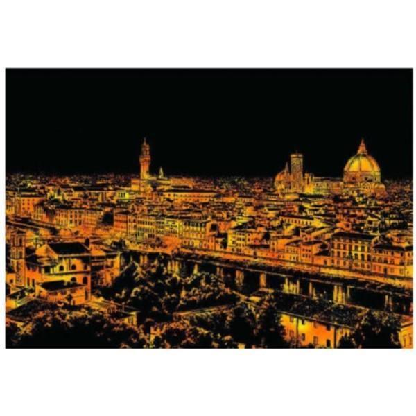 A3 Scratch Card Series (2pc) - Night View