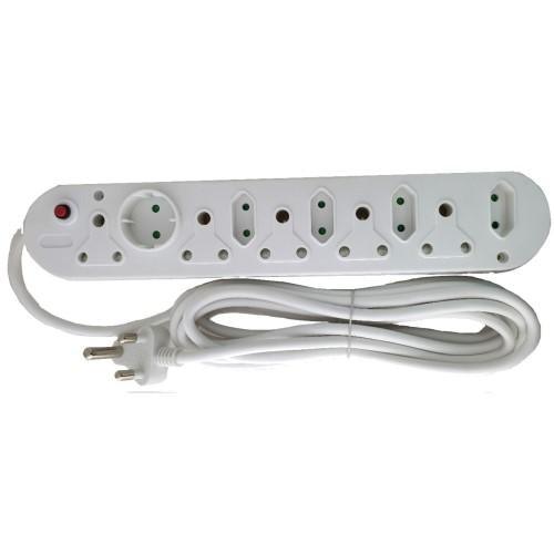 Alphacell 10-way Multiplug with 5m Extension