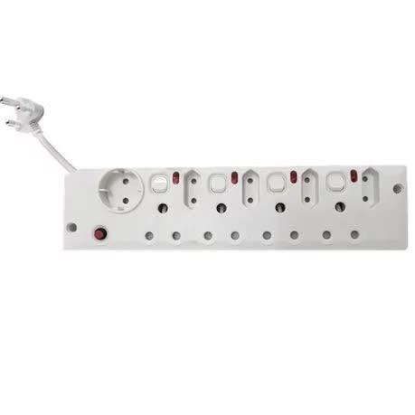 Alphacell Multiplug - 9-way with 4 Switches