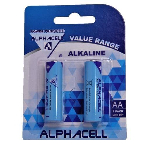 Alphacell Value Battery - Size AA 2pc