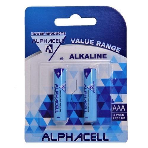 Alphacell Value Battery - Size AAA 2pc
