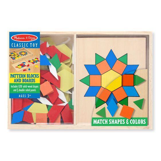 Melissa & Doug Beginner Pattern Blocks (Pre-Order)