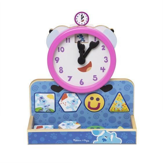 Melissa & Doug Blues Clues & You! - Tickety-Tock Wooden Magnetic Clock (Pre-Order)