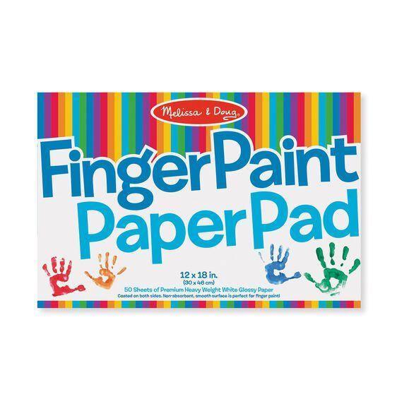 Melissa & Doug - Finger Paint Paper Pad 12"x18" (Pre-Order)