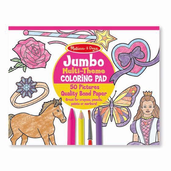 Melissa & Doug Jumbo Pad Pink (Pre-Order)